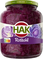 Hak Rotkohl 720 ml Glas (650 g)